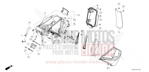 AIR CLEANER (CRF450RS/RWES/RXS) CRF450RS de 2025
